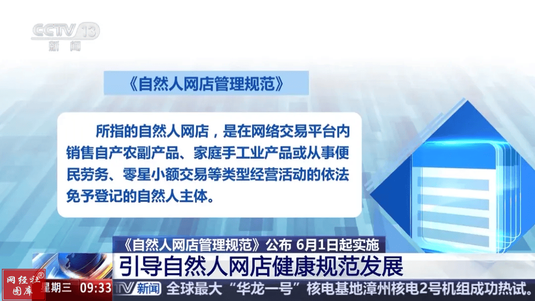 范》实施 自然人网店全流程全链条规范AG真人娱乐网址《自然人网店管理规(图3)